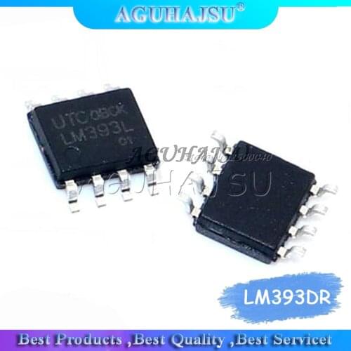 100PCS LM393DR LM393 SOP8 SOP LM393DT LM393DR2G SMD New original