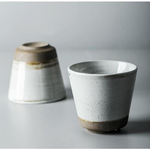 230ml Ceramic Cup Japanese Tea Cup Coffee Mug Pottery Cups Teacup Master Tea Mug Container Drinkware Teaware Decor Crafts Gift