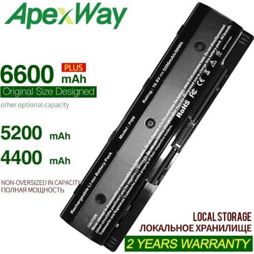 4400mAh 11.1v Loptop Battery for HP Envy 14 Series 14t Series 14z Series HSTNN-LB4N HSTNN-LB4O HSTNN-YB4N P106 PI06 PI06XL