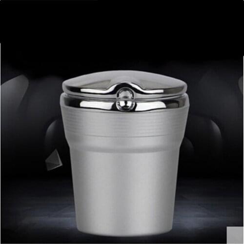 Car Styling auto Cigarette ashtray with LED lamp For Citroen C1 C2 C3 C4 C4L C5 DS-series C-Quatre C-Triomphe Picasso Elysee