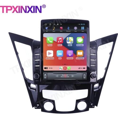 6+128G For Hyundai Sonata 2009-2014 Android 10.0 DSP GPS IPS Car Multimedia Player Headunit Audio Radio Navigtion Tape Recorder