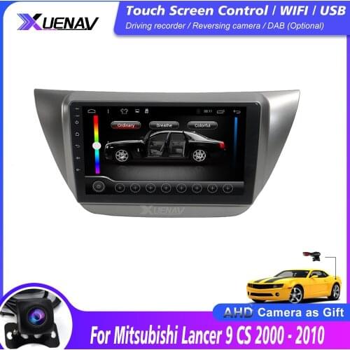 Car GPS Navigation DVD Player for Mitsubishi Lancer 9 CS 2000 - 2010 car Radio Multimedia video player stereo browser No 2 din D