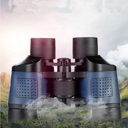 60x60 Binoculars Professional Red Film Telescope Outdoor Work Tool HD Night Vision Binoculars High-quality