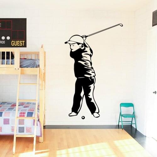 Diy Golf Wall Art Stickers Modern Wallsticker House Decoration Accessories For Living Room Adesivo De Parede For Kids Room