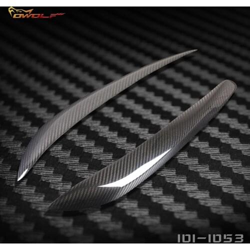 For Nissan ares gt-r34 modified carbon fiber lamp eyebrow carbon fiber lamp eyebrow
