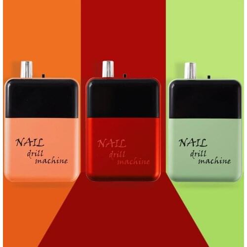 Electric Nail Drill Machine 30000 RPM Portable Rechargeable Nail Drill Pen Apparatus for Manicure Nail Gel Polisher