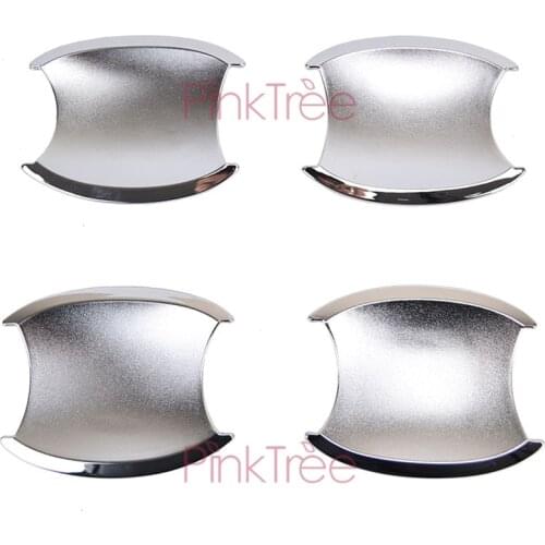 For Honda CRV 2007 2008 2009 2010 2011 Chrome Door Handle Bowl Cover Trim Car SUV Styling Tuning Accessories