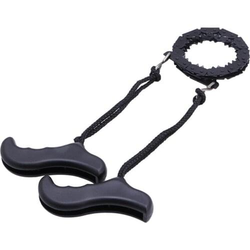 Woodworking Pocket Flashlight Saw Survival Wire Saw Camp Hiking Outdoor Hunting Camping Fish Tool Cutting Machine