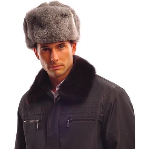 New Style Beijing Youth Celebrity Inspired Northeast Winter Warm Rabbit Ushanka Hot Selling Middle-aged Fur Hat Grandpa Hat