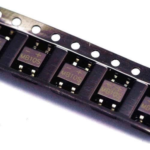 Patch MB10S bridge pile of bridge rectifier bridge rectifier 1000v/0.5A SOP to four big chips