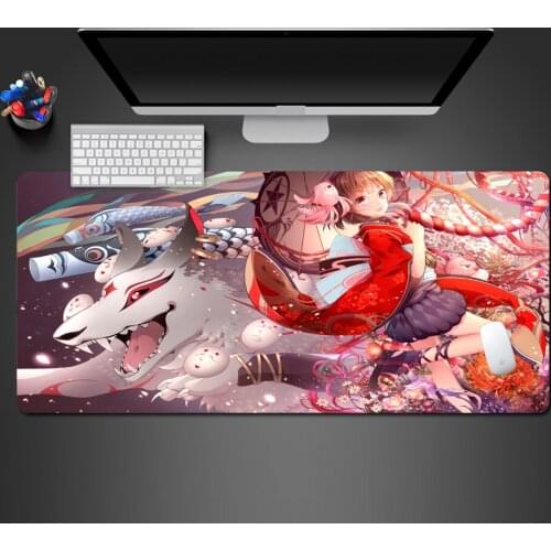 Hot Blood Animation Mouse Pad Unique Style Creative Game Mousepad High Quality Best Selling Washable Large Table Mat