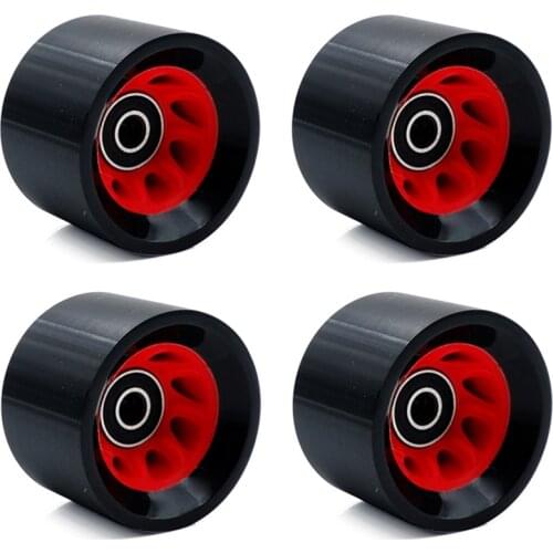 Professional Speed Roller Skate Wheels With 608 Bearings 58mm Quad Skating Tires 95a Hardness Indoor Outdoor Double line Patines