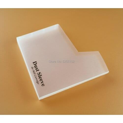 20pcs High Quality Cartridge Dust Sleeve for NES cartridge Black Matte Covers for NES Dust Case for NES Protector
