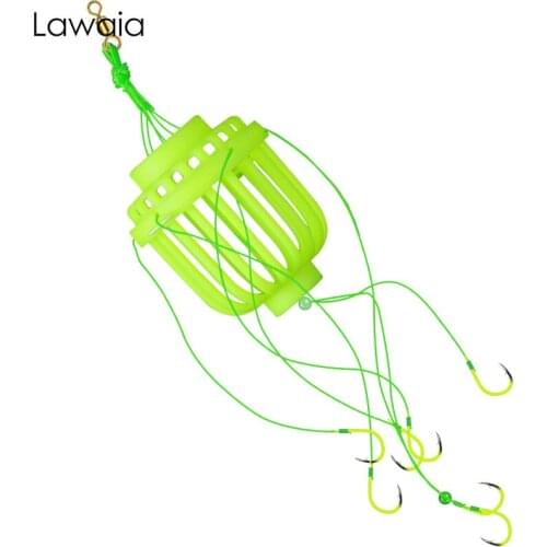 Lawaia Fish Hooks Explosive Hook Lseuni Fishing Group Water Monster Bait Cage Hook Sea Otter Mine Fishing Supplies Fishing Gears