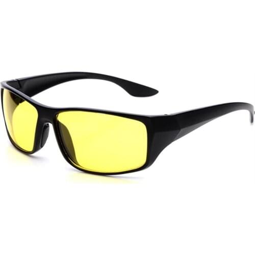 TAC HD Sunglasses Men Women Night Vision Driving Glasses Goggles Driver Aviation Yellow Sun Glasses UV400 with