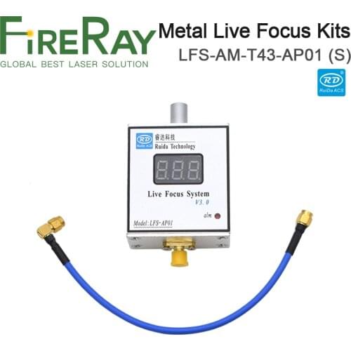 FireRay Ruida LFS-AM-T43-AP01(S) Metal Cutting Live Focus System Amplifier and Amplifier Connecting Line for Laser Machine