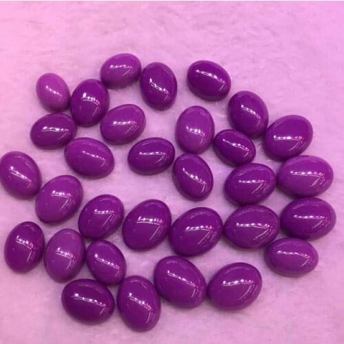 Jewelry natural phlogopite ring smooth dark purple