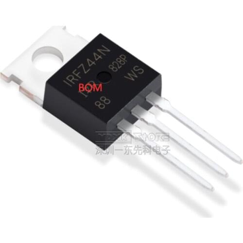 100pcs/lot IRFZ44N IRFZ44 FZ44N TO-220 Best quality