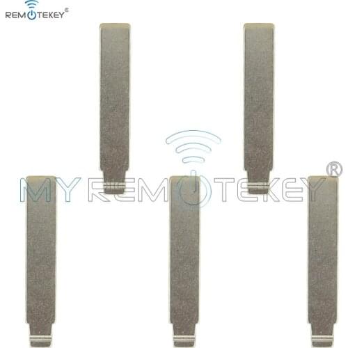 Remtekey 5pcs Flip car key blade VA2 HU83 for Peugeot 508 Citroen C4 emergency key blade