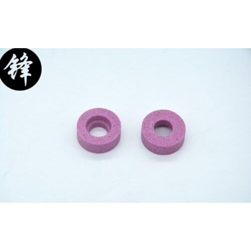 YJ-65 cutting machine parts grinding wheel pink or blue color
