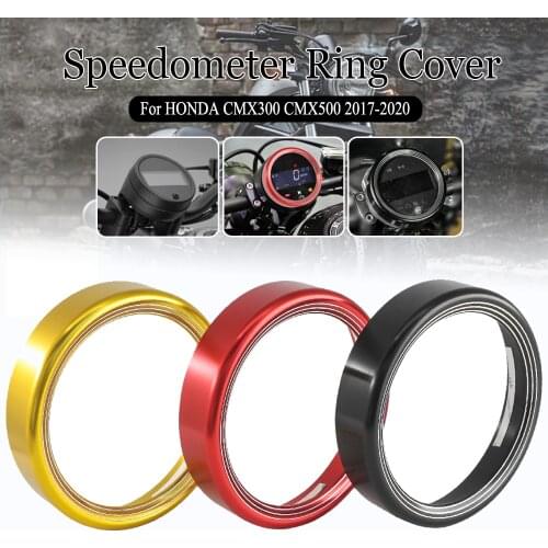For HONDA Rebel CMX500 CMX300 2017-2019 2020 Motorcycle CNC Speedometer Bezel Gauge Techometer Instrument Ring Cover Trim Frame