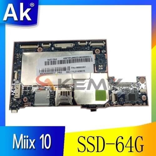 For Applicable to Miix 10 Tablet Notebook Motherboard SSD-64G Wifi FRU 90003393