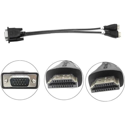 VGA TO HDMI LCD LED EDID code chip data read line 2 in 1 Cable online Reading and Writing line RT809F RT809H TL866ii plus