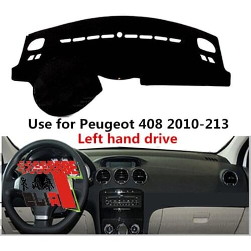 TAIJS Factory Classic Simple Sport Polyester Fibre Car Dashboard Cover For Peugeot 408 2010 2011 2012 2013 Left Hand Drive