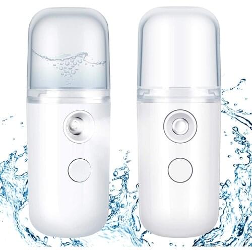 Mini Nano Face Steamer USB Nebulizer Facial Sprayer Humidifier Hydrating Anti-aging Wrinkle Women Beauty Skin Care Disinfect