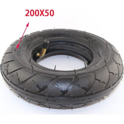 Good quality Tires Feng Yuan 200x50 Tire with inner tires for 8'' Electric Scooters 200*50 Solid Tyre motor
