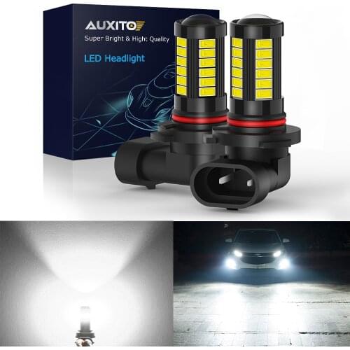 AUXITO 2x H11 H8 H10 LED Fog Lights 9005 9006 HB3 HB4 Car Lamp DRL for Hyundai Solaris Tucson Sonata Santa Fe Elantra Getz Verna