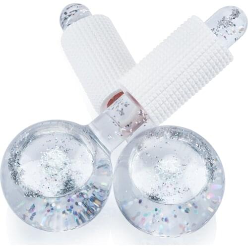 Magic Ice Globes for Daily Beauty Routines Tighten Skin Enhance Circulation Beauty Crystal Ball Cooling Face Eye Massage Tools