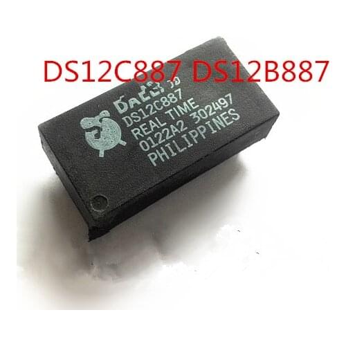 DS12C887 + DS12B887 DS12887 Inline DIP-18 Real Time Clock Circuit