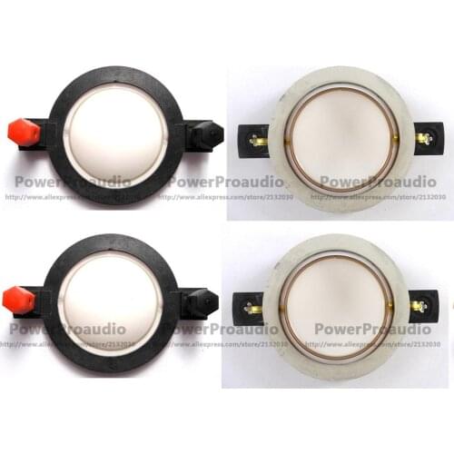 4 pcs /lot high Quality Replacement Diaphragm For B&C DE250 DE160 DE16 8Ohm Repair kit for driver 44.4MM CCAR Flat Wire