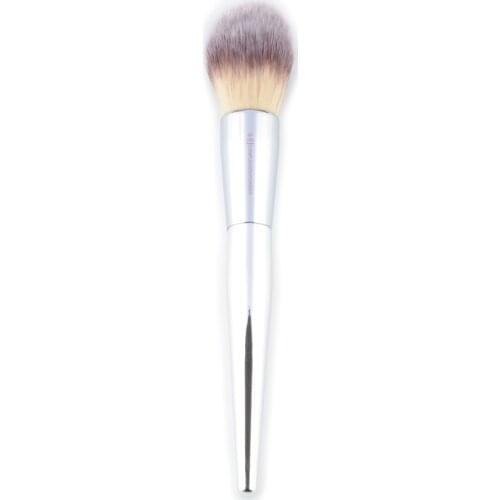 1piece Makeup brushes Complexion powder Make up brush Setting powder Silver handle Round all over face beauty tools IT