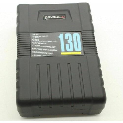 130Wh 14.8V POWER-U V-Mount BP130S Li-ion Battery For SONY 600p 650P BP-L40A