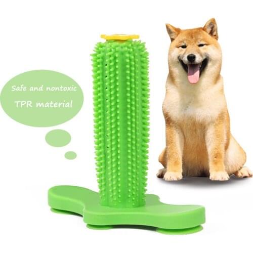 Dropshipping Kong Dog Toy for Aggressive Chewers Small Dog Toy Suction Cup Nontoxic Rubber Dog Toothbrush Toy Pet Tooth Cleaning