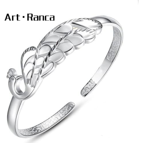 Peacock bracelet, simple, stylish, generous lady bracelet