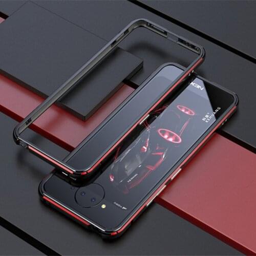 For Vivo NEX Dual Display Case Metal Frame Double Color Aluminum Bumper Protect Cover for Vivo NEX 2 Nex2 Case