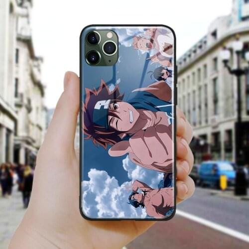 Sk8 the infinity anime art Soft Silicone Glass Phone Case Cover Shell For iPhone SE 6 6s 7 8 Plus X XR XS 11 12 Mini Pro Max