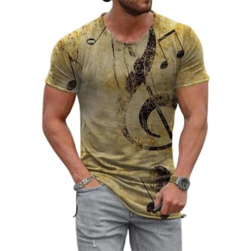 The New Good Men 5 Colors Abstract Fower Printin Short Sleeve Blouse Supplies Cotton Blended Tee Shirt Skin-friendly for Boy