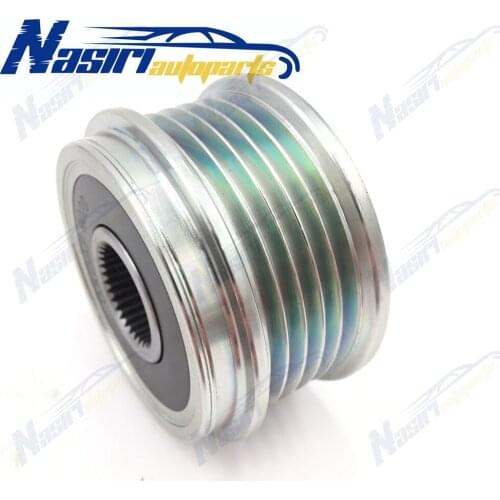 New Overrunning Alternator Clutch Decoupler Pulley For Audi A4 B5 A6 C5 VW Passat 1.6 1.8 2.0