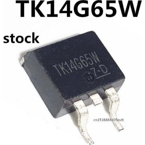 Original 10pcs/ TK14G65W TO-263 650V 13.7A