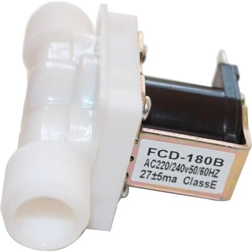 Plastic Solenoid Water Solenoid Valve 1/2" 12V 24V 220V Normally Closed Electric Magnetic DC N/C Air Inlet Flow Switch parts