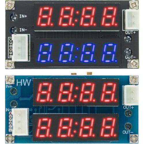10PCS 5A Adjustable CC/CV Step-down Charge Module LED Driver Voltmeter Ammeter Constant current constant voltage 2 in 1 XL4015