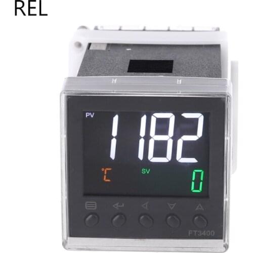 Relay SSR Output K J Pt100 PID Thermostat Din AC 100-240V Temperature Controller AC 100-240V LCD Display Waterproof