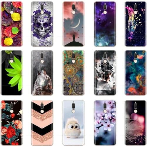 Silicone Case For Huawei Mate 10 Lite 5.9" Soft TPU Phone Capa Back Cover for Huawei Mate 10 Lite Protective Case Coque Nova 2i