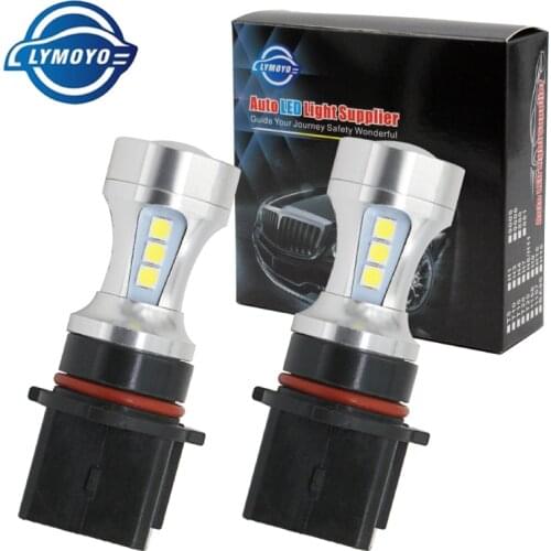LYMOYO 2pcs p13w led car light psx26w 18 led fog light high power 3030 white color fog lamp DRL daytime running light DC12v