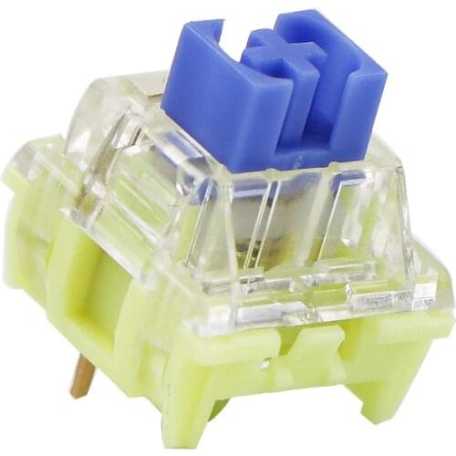 TTC Brother Switch Golden blue Clicky RGB eliminate bottoming noise Mechanical keyboard switch click 3pin 37g