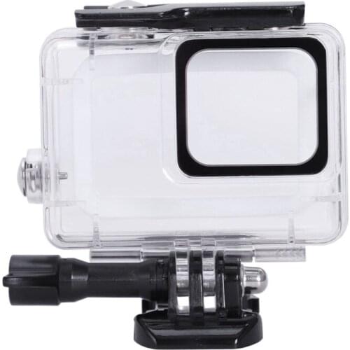Waterproof Housing for Gopro Hero7 White and Hero7 Silver, Protective 45m Underwater Dive Case Shell with Bracket Accessories